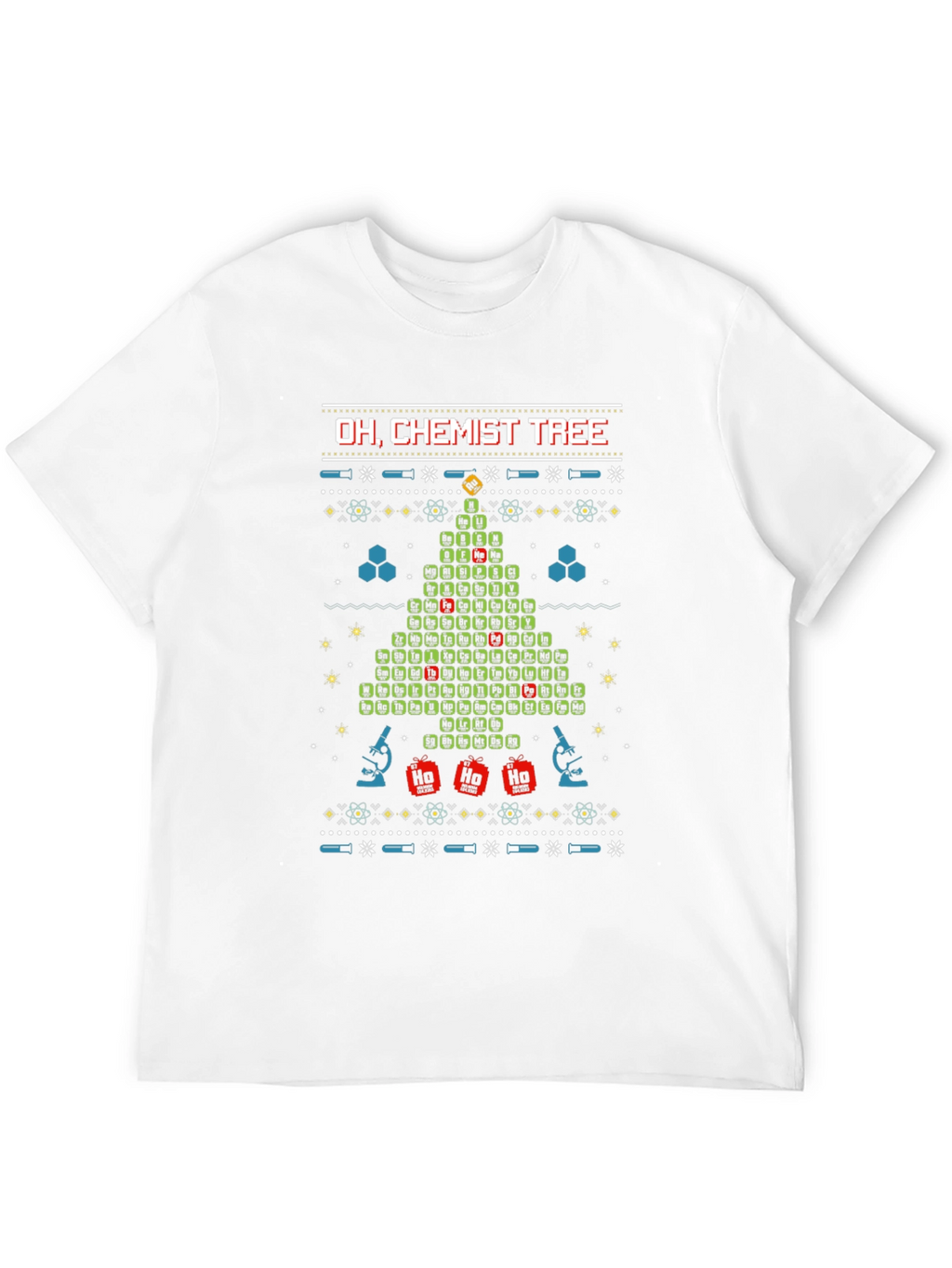 Oh Chemist Tree T-Shirt - Science Holiday Tee