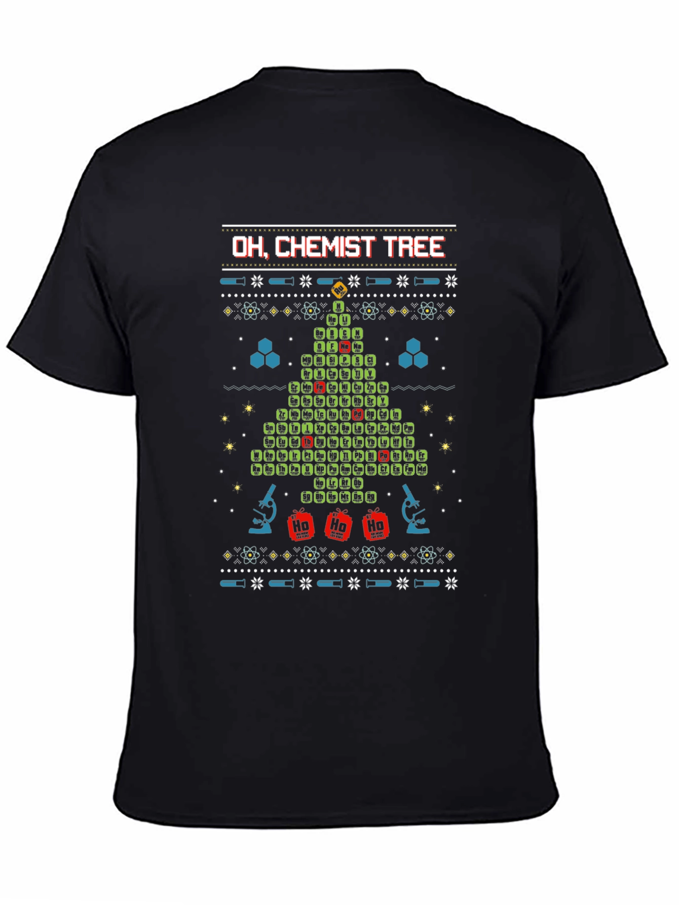 Oh Chemist Tree T-Shirt - Science Holiday Tee