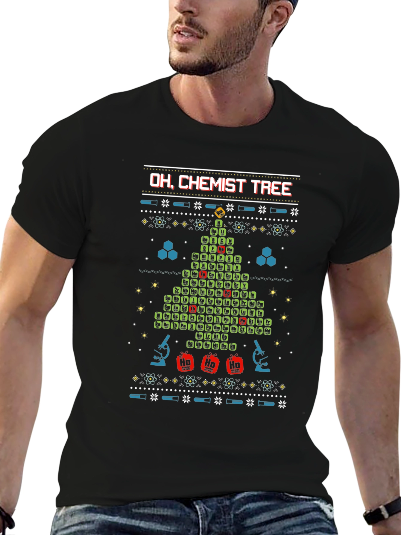 Oh Chemist Tree T-Shirt - Science Holiday Tee