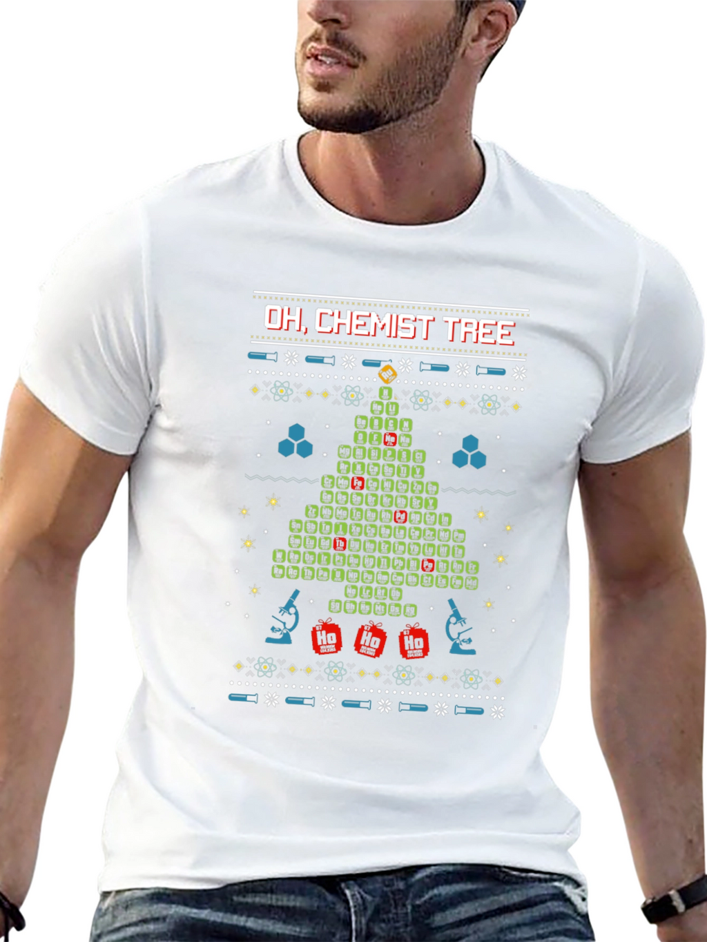 Oh Chemist Tree T-Shirt - Science Holiday Tee