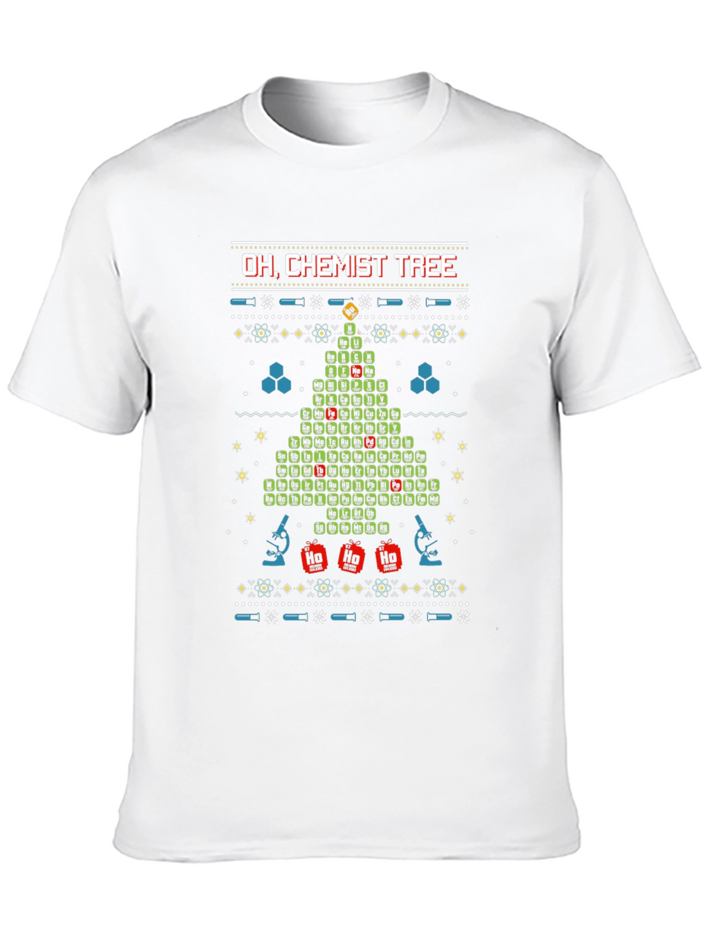 Oh Chemist Tree T-Shirt - Science Holiday Tee