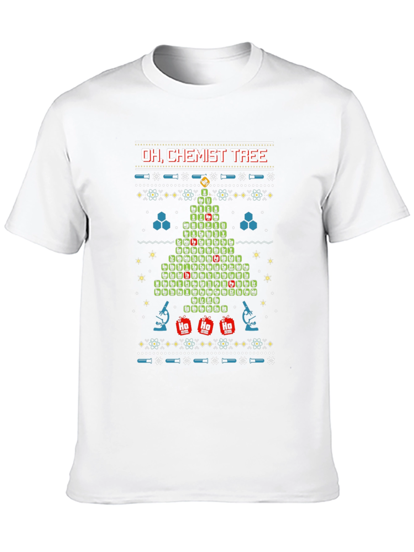 Oh Chemist Tree T-Shirt - Science Holiday Tee