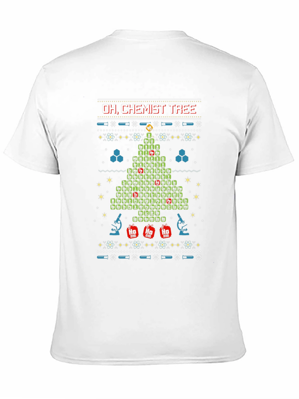 Oh Chemist Tree T-Shirt - Science Holiday Tee