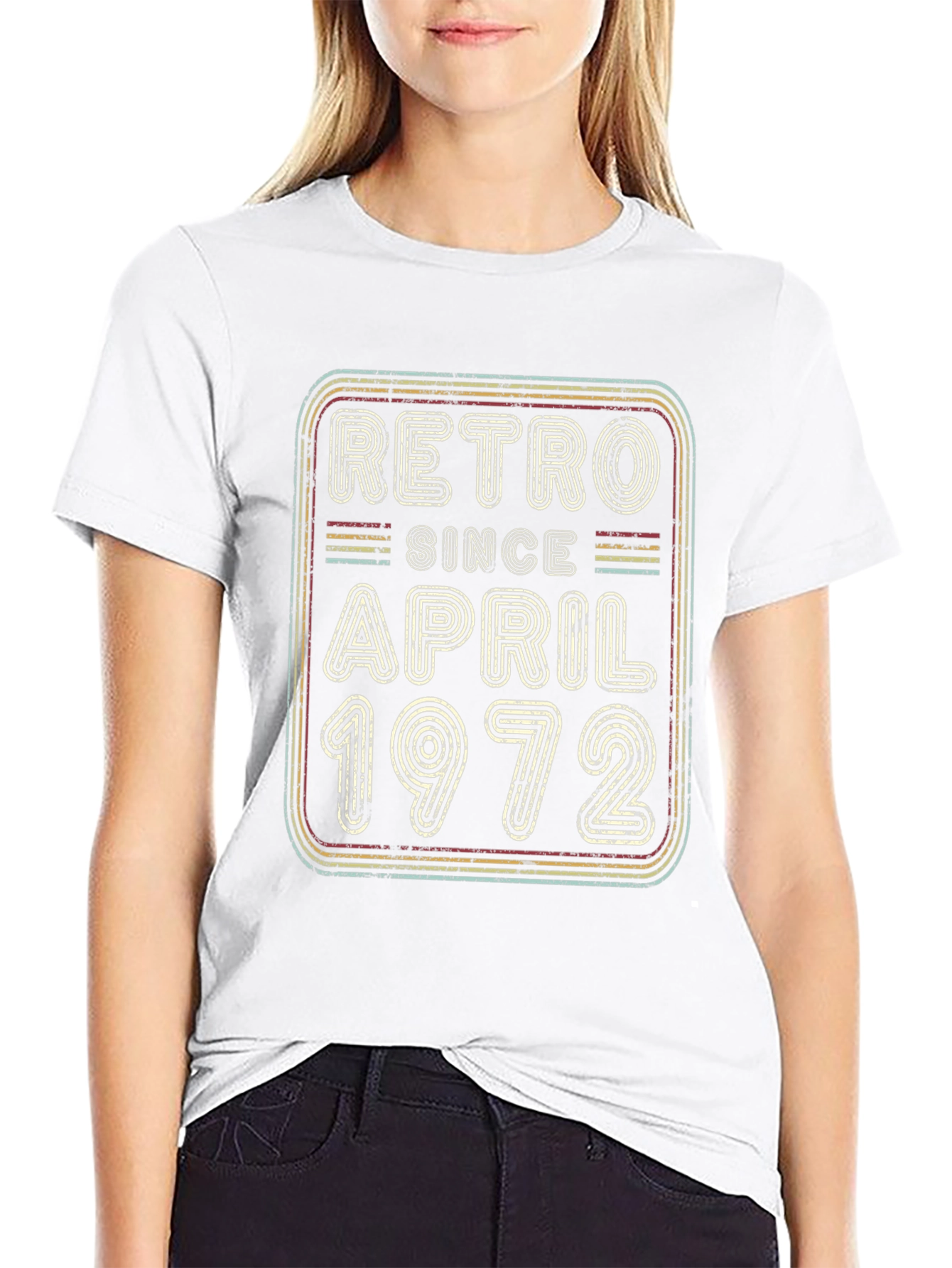 Retro Since April 1972 Graphic T-Shirt
