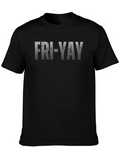 Fri-Yay Distressed Graphic Tee