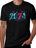 2024 Geometric Tee - Modern Graphic Design