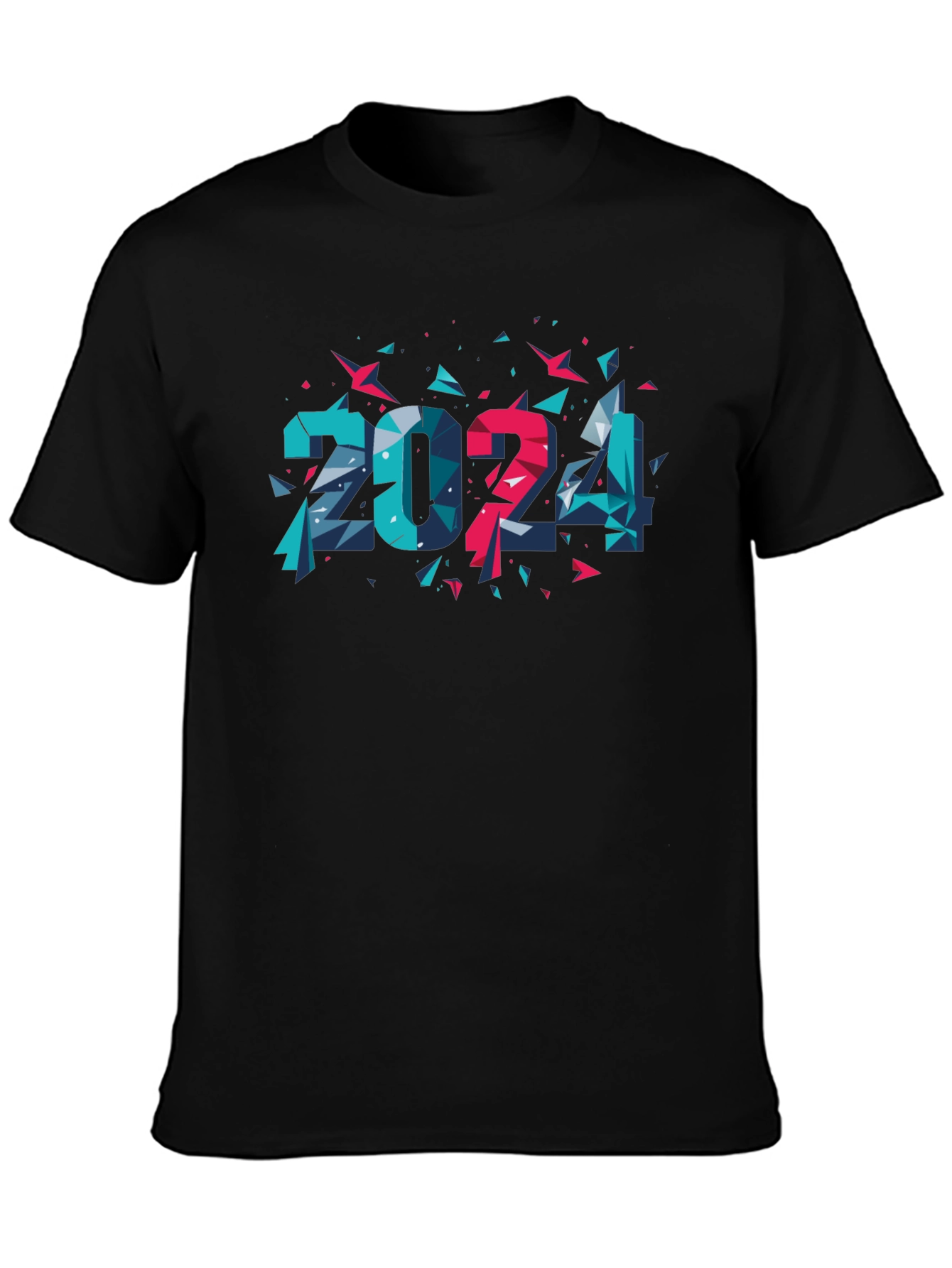2024 Geometric Tee - Modern Graphic Design