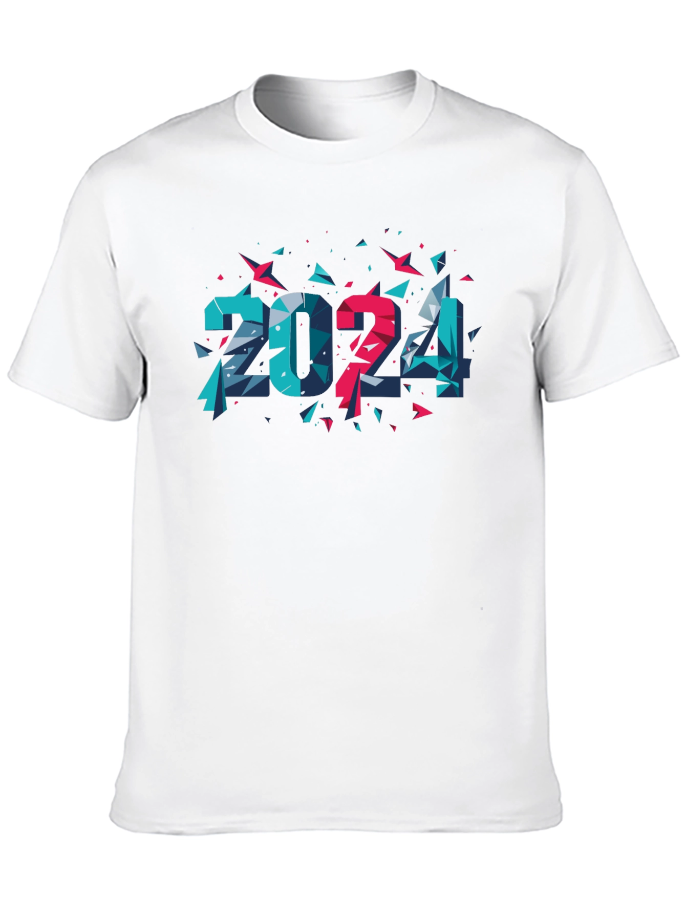 2024 Geometric Tee - Modern Graphic Design