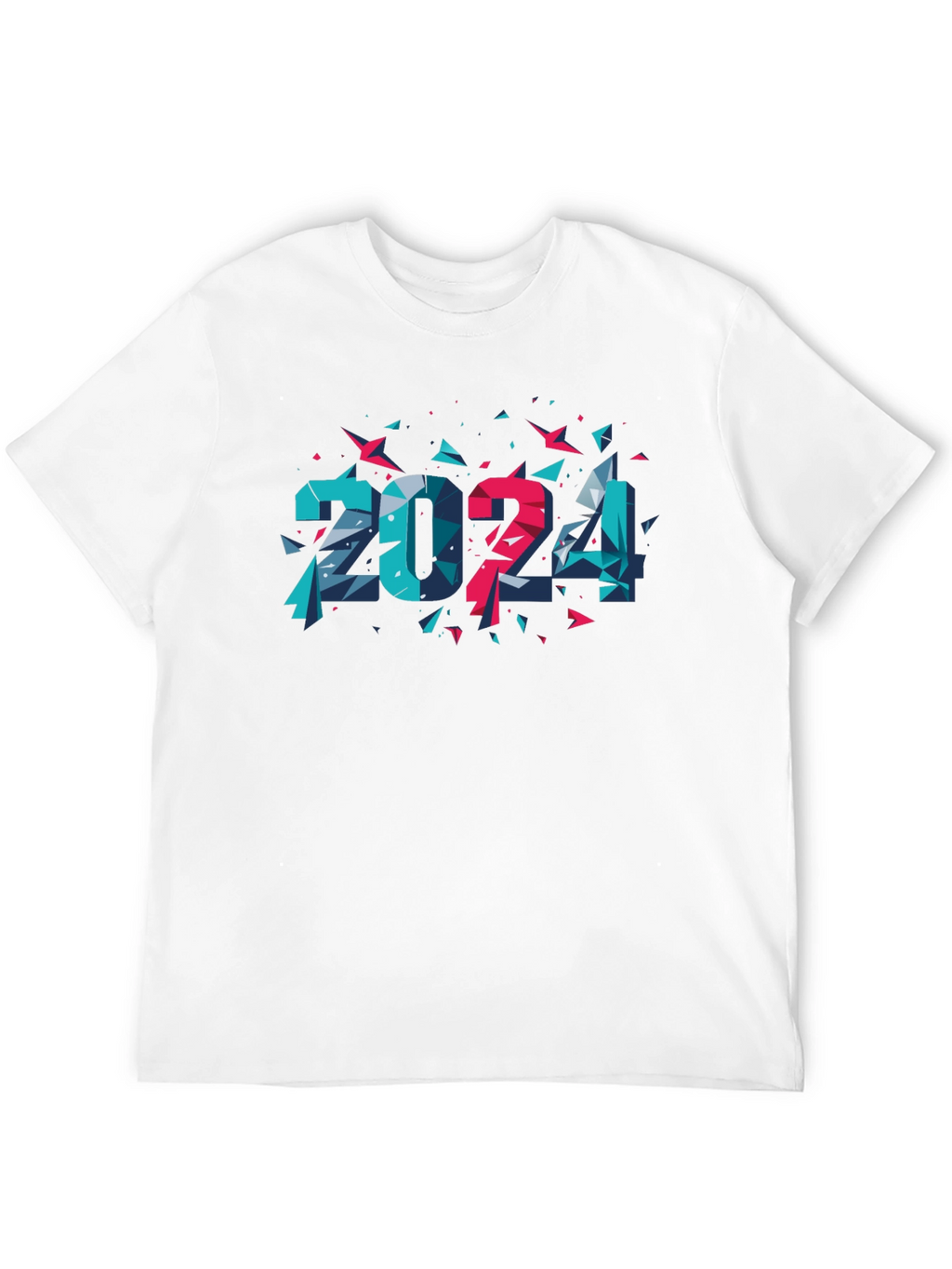 2024 Geometric Tee - Modern Graphic Design