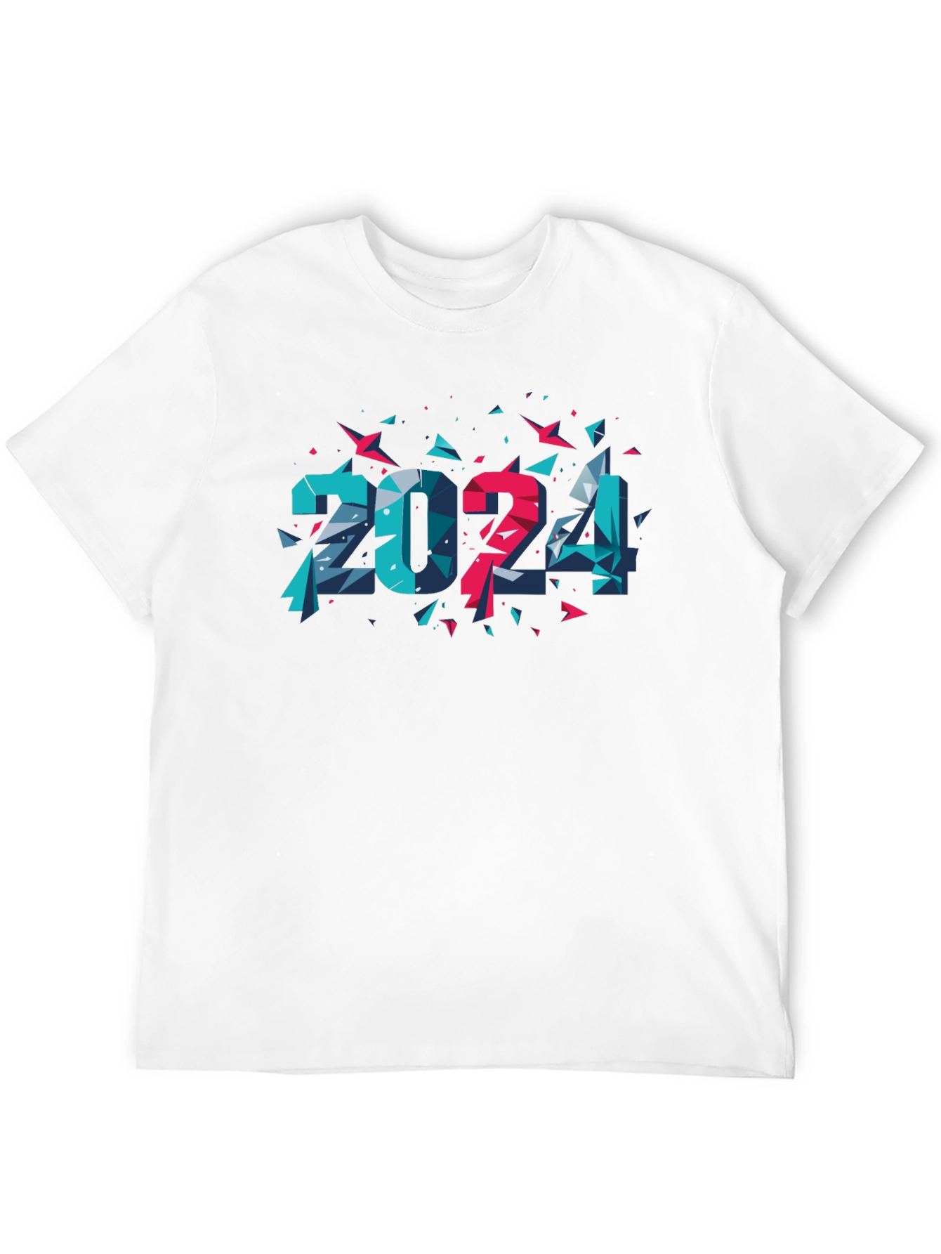 2024 Geometric Tee - Modern Graphic Design