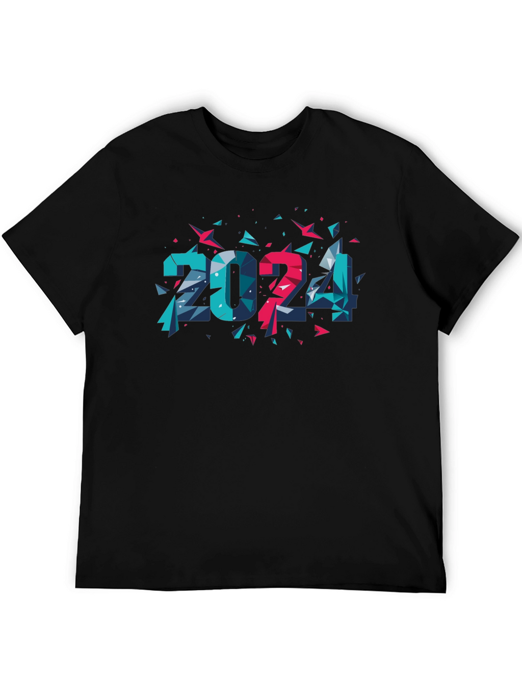 2024 Geometric Tee - Modern Graphic Design