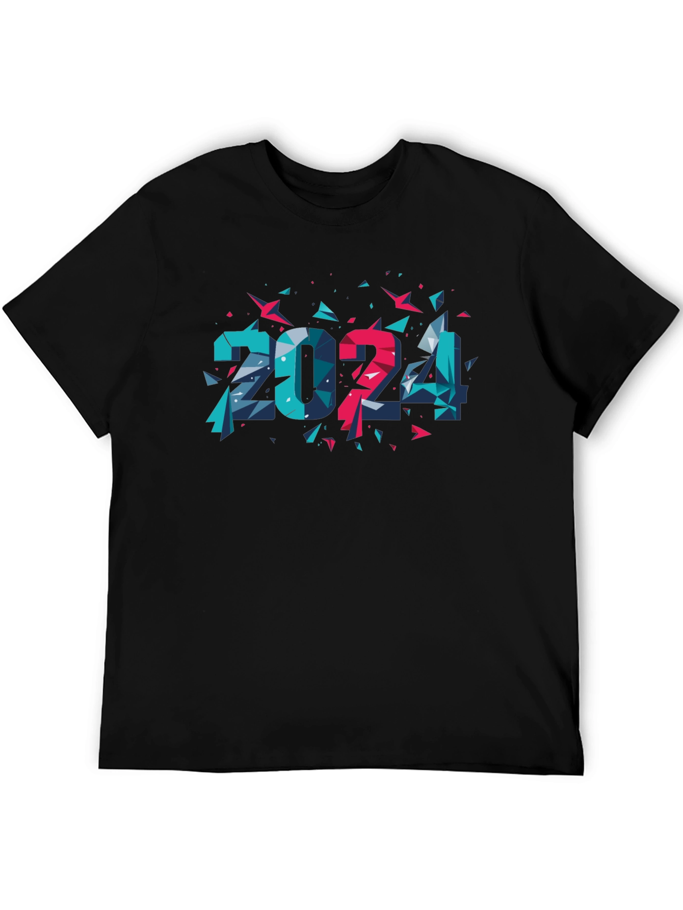2024 Geometric Tee - Modern Graphic Design