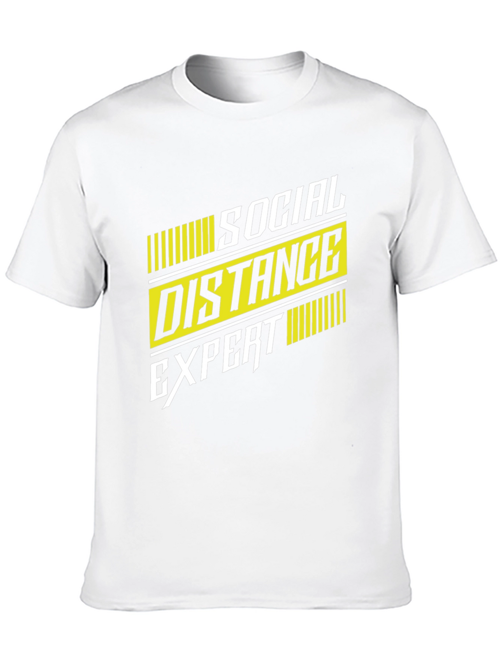 Social Distance Expert Graphic Tee - Black