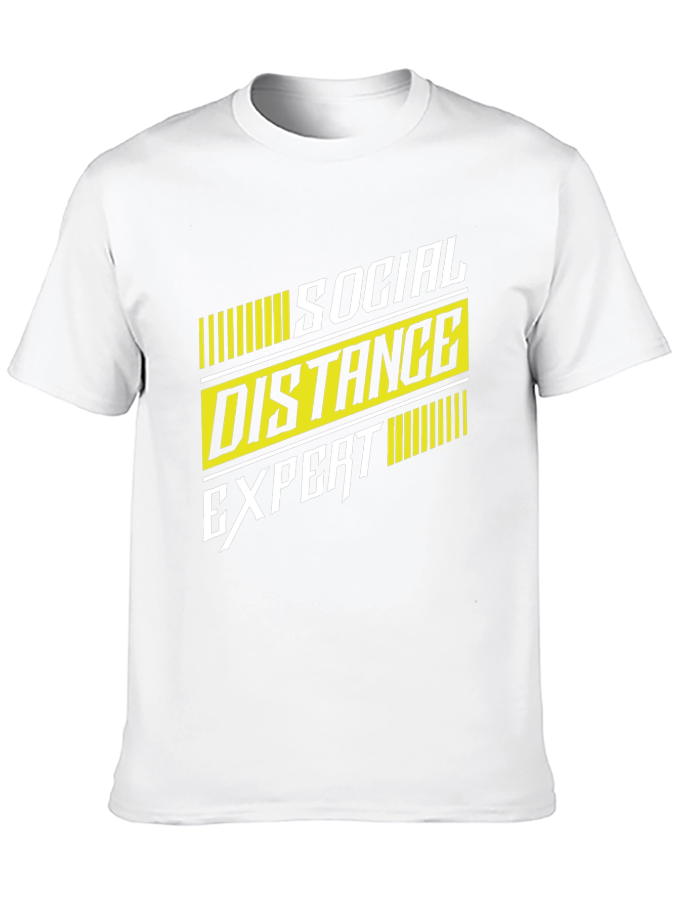 Social Distance Expert Graphic Tee - Black