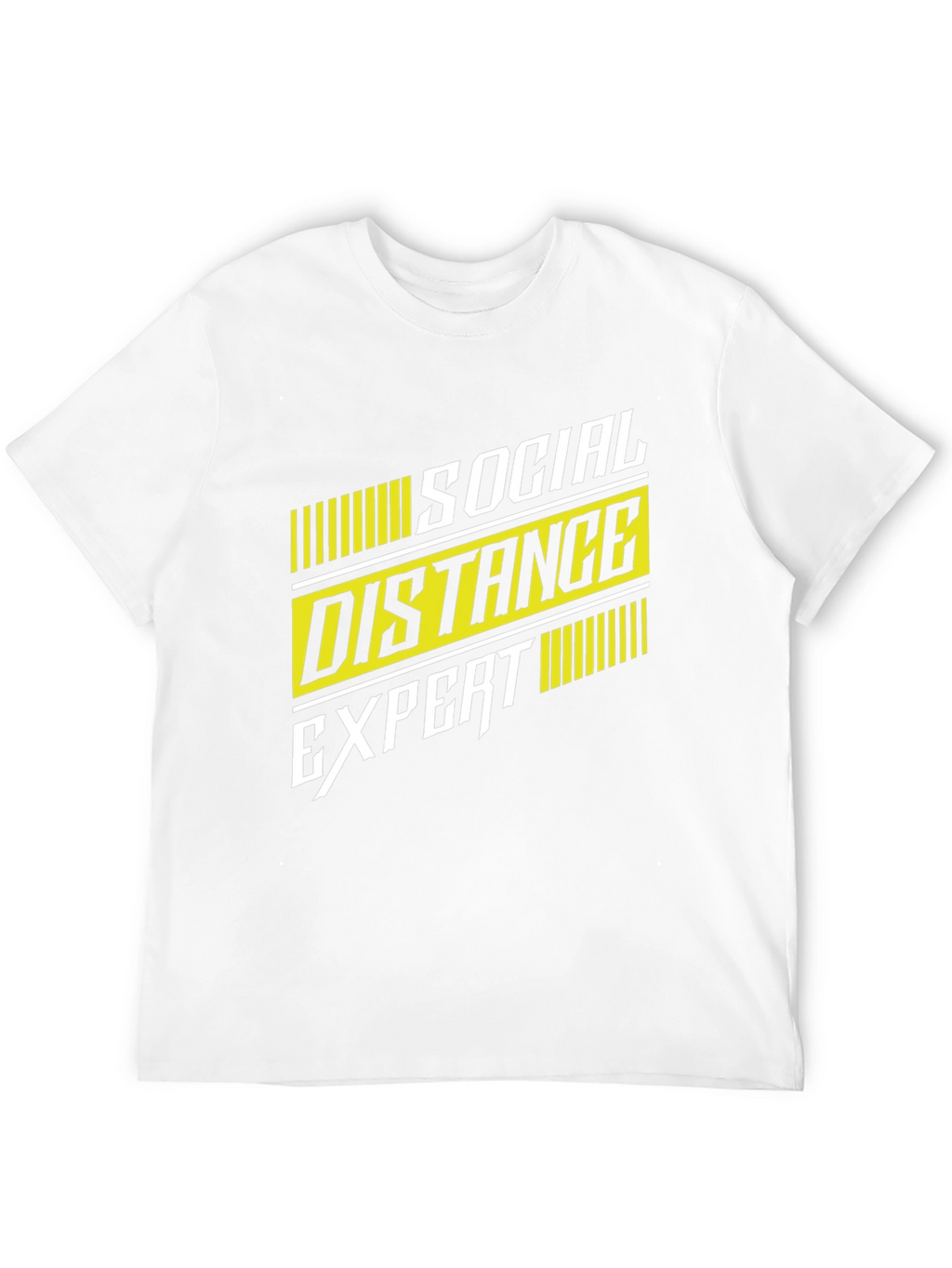 Social Distance Expert Graphic Tee - Black