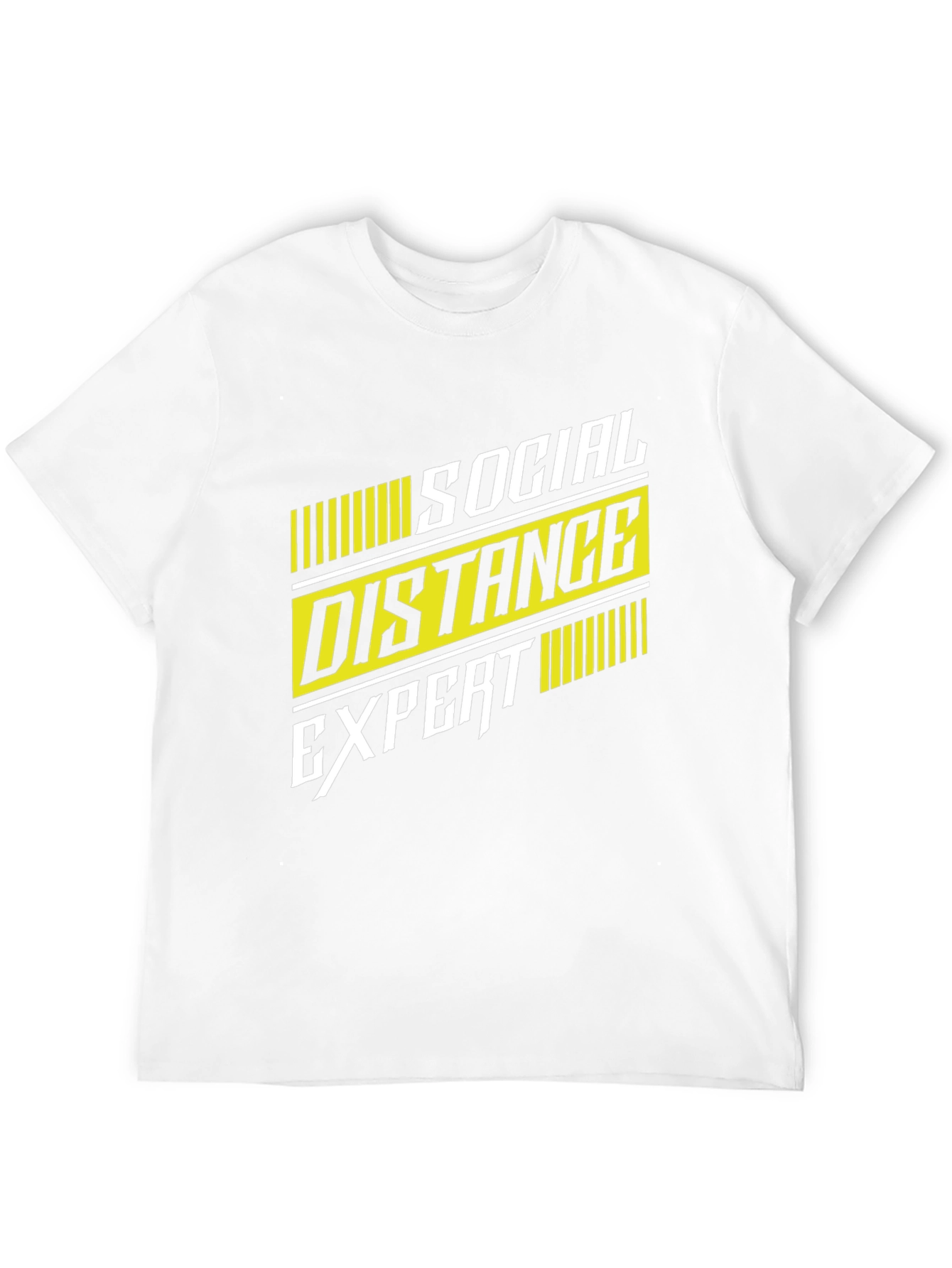 Social Distance Expert Graphic Tee - Black