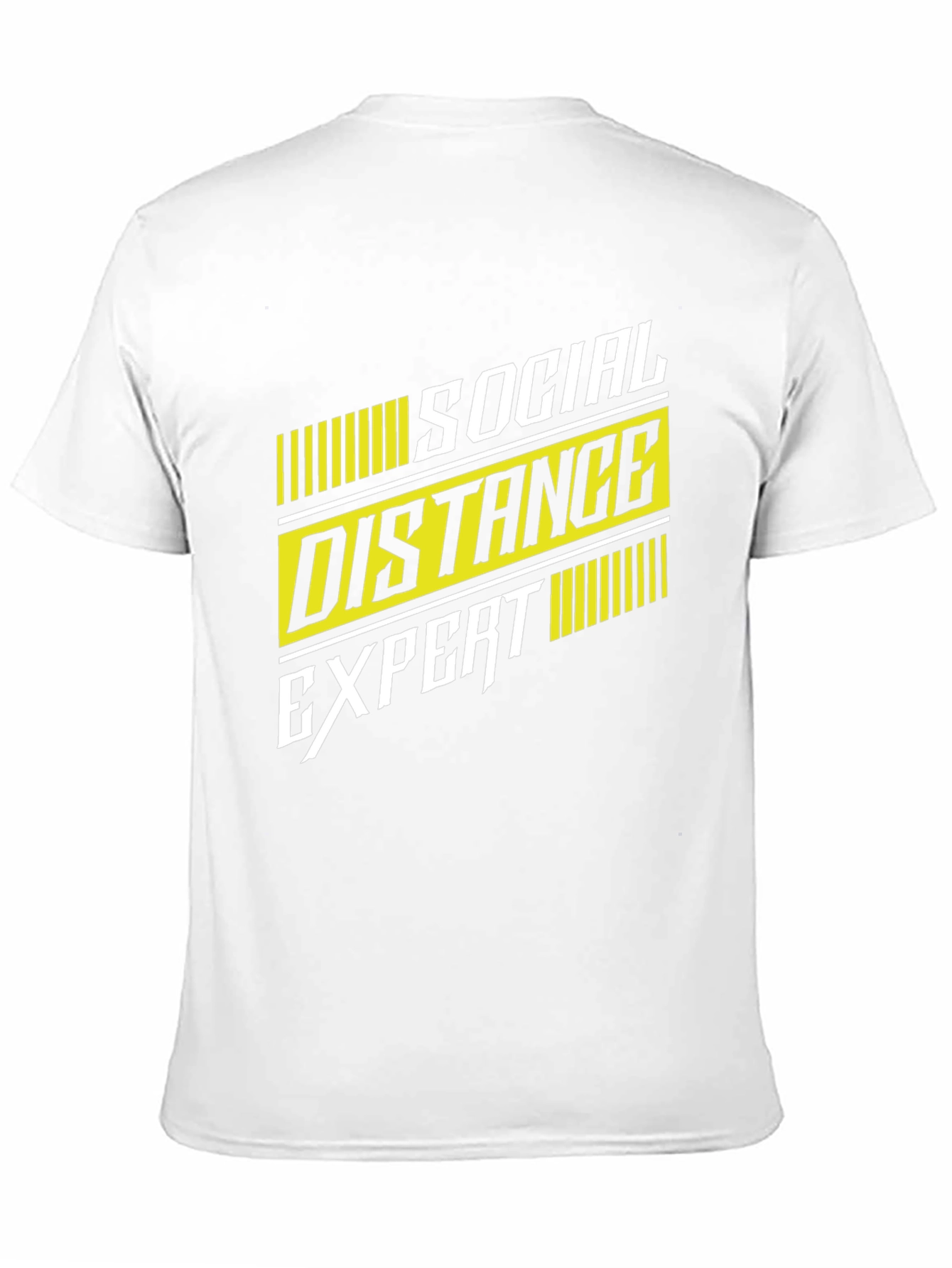 Social Distance Expert Graphic Tee - Black