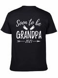 Soon to be Grandpa 2021 Graphic T-Shirt