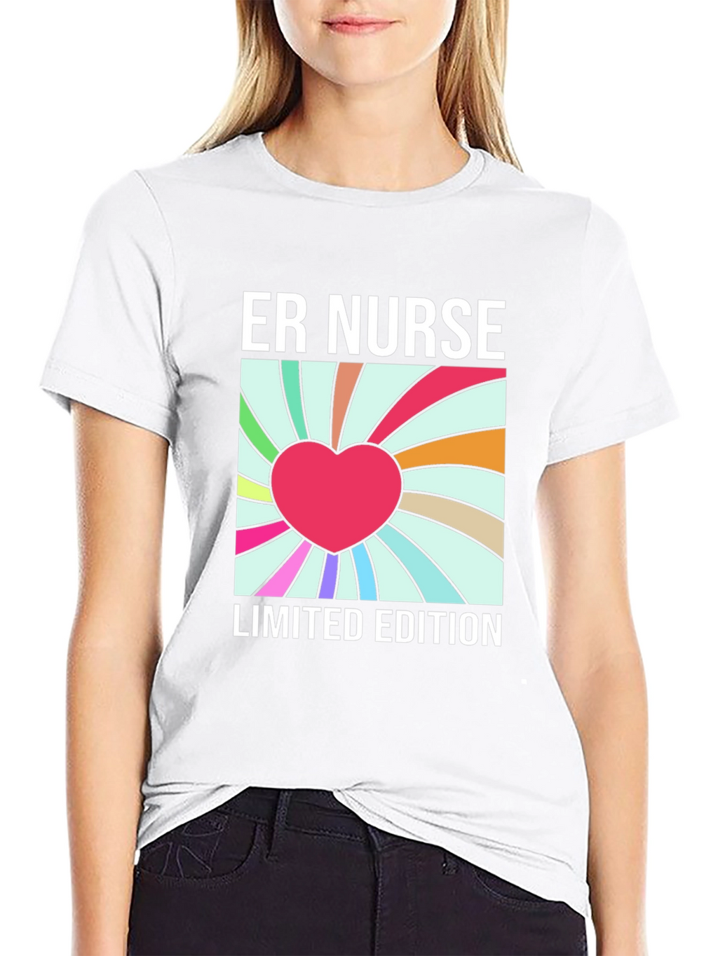 ER Nurse Limited Edition Heart T-Shirt