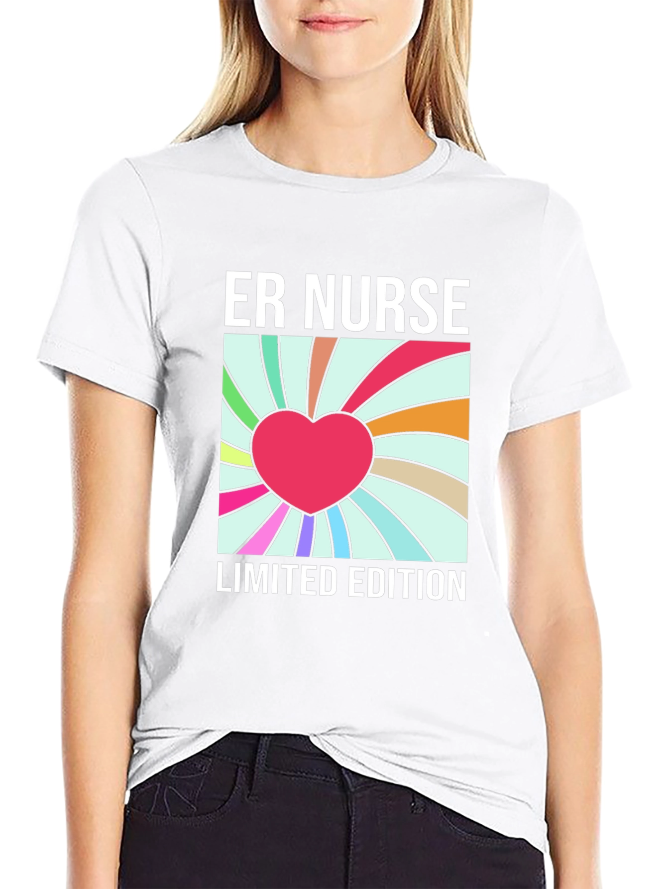 ER Nurse Limited Edition Heart T-Shirt