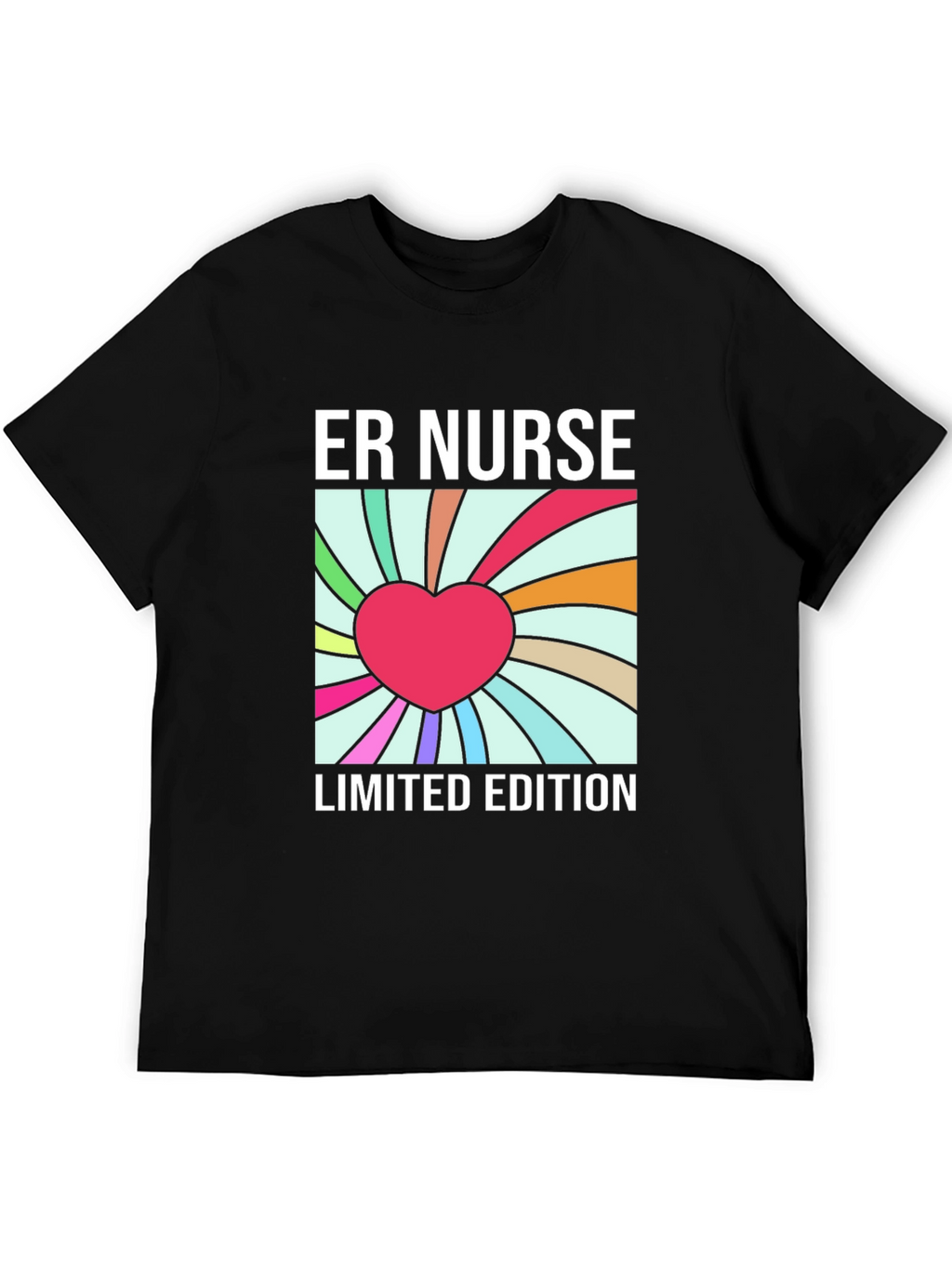 ER Nurse Limited Edition Heart T-Shirt
