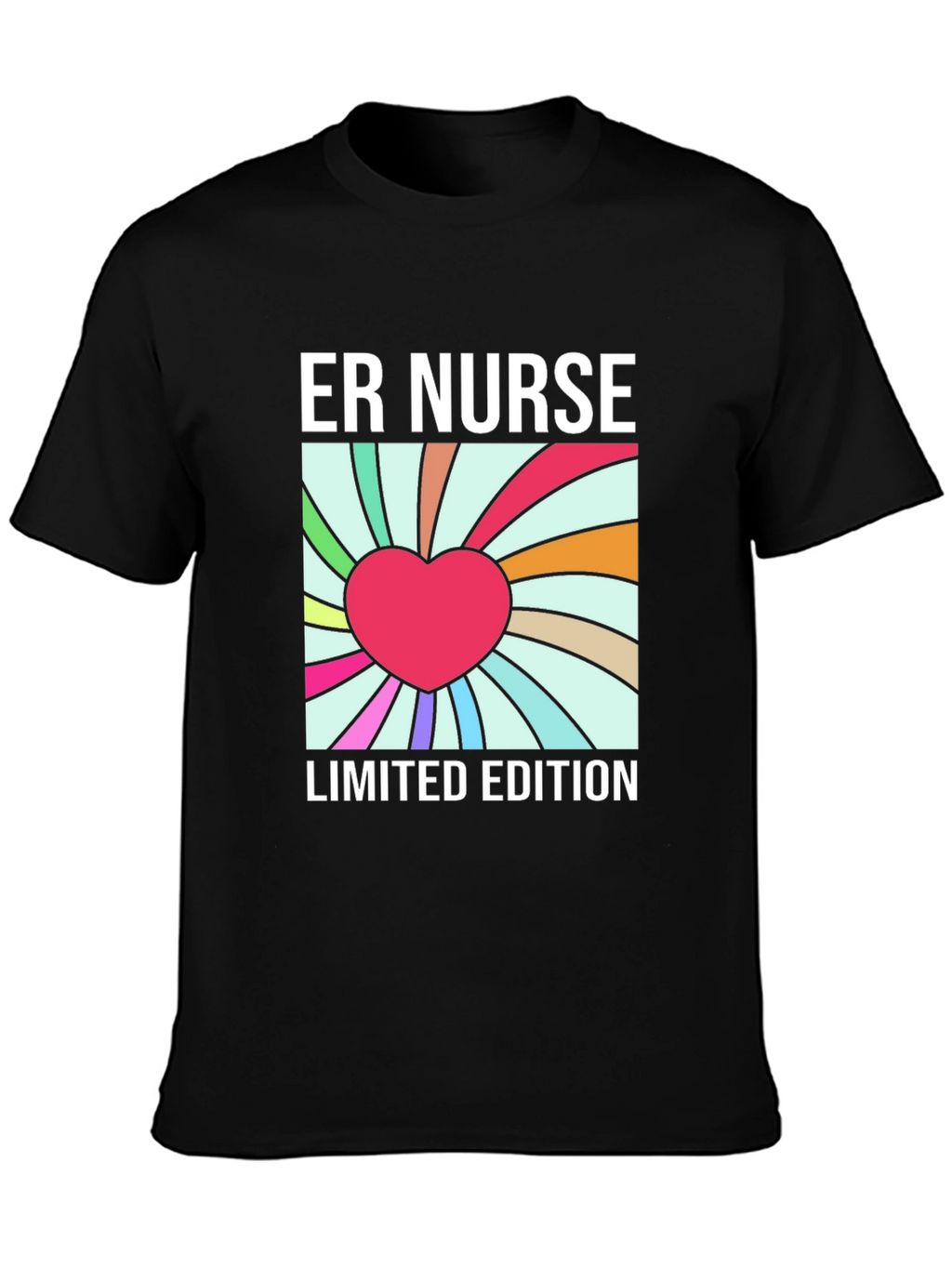 ER Nurse Limited Edition Heart T-Shirt