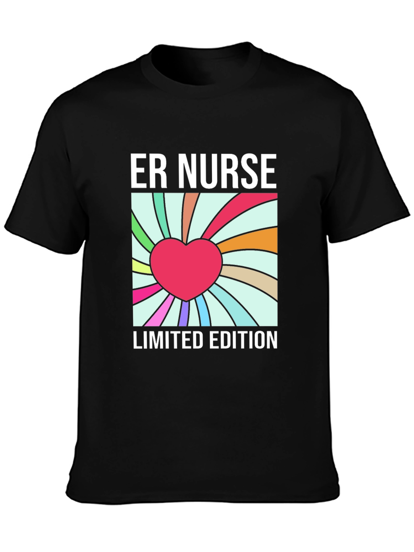 ER Nurse Limited Edition Heart T-Shirt