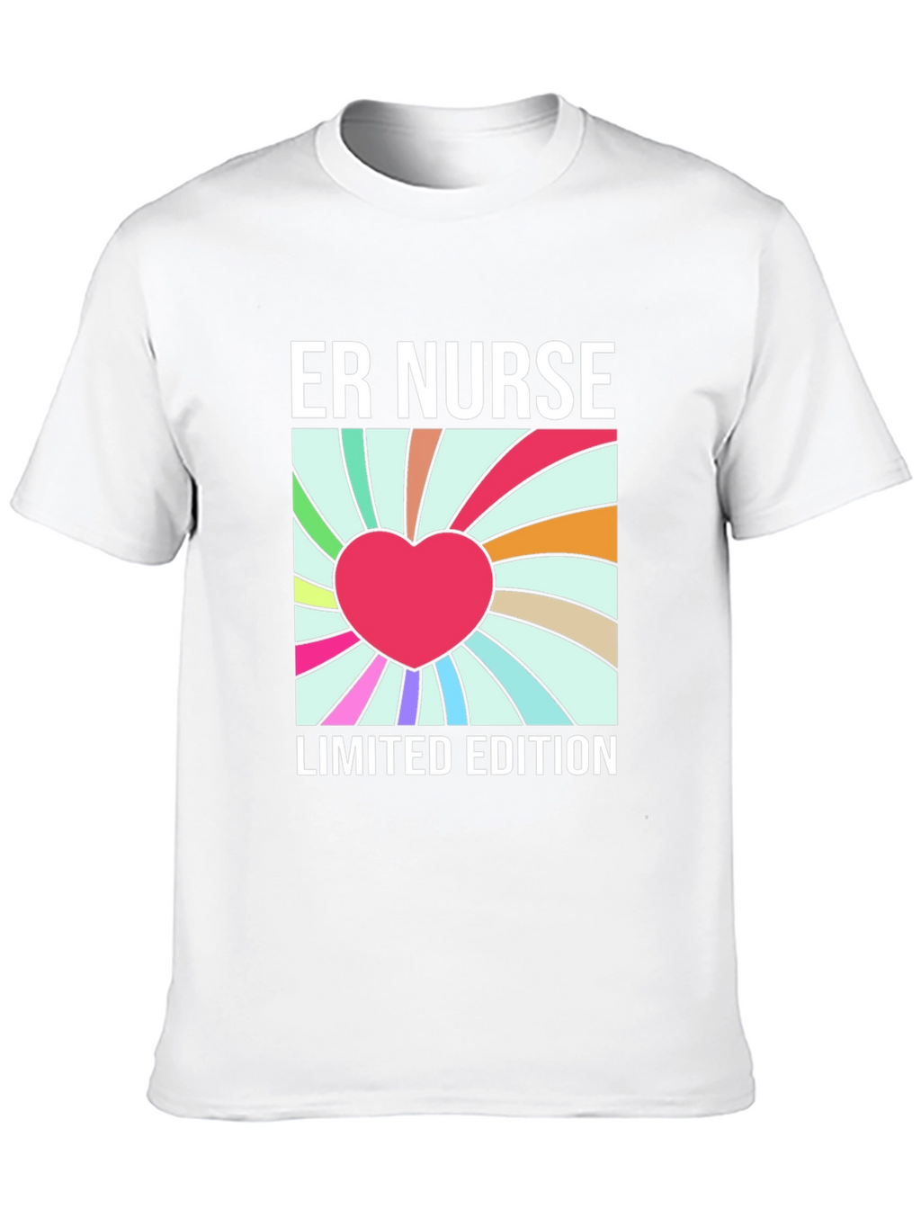 ER Nurse Limited Edition Heart T-Shirt