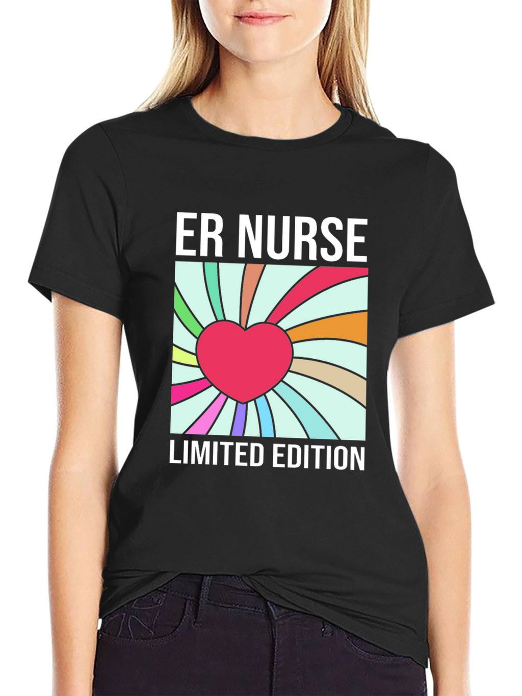 ER Nurse Limited Edition Heart T-Shirt
