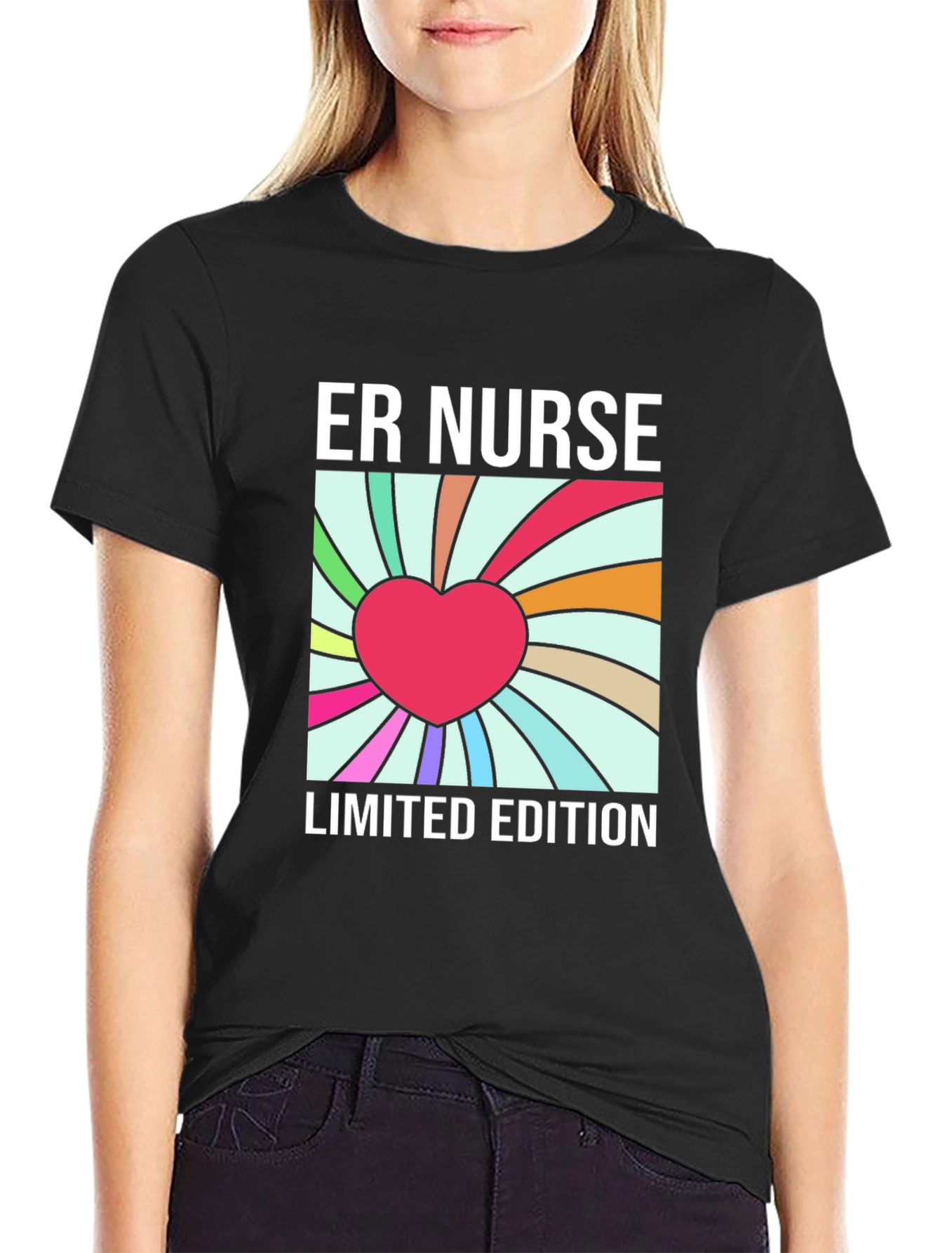 ER Nurse Limited Edition Heart T-Shirt