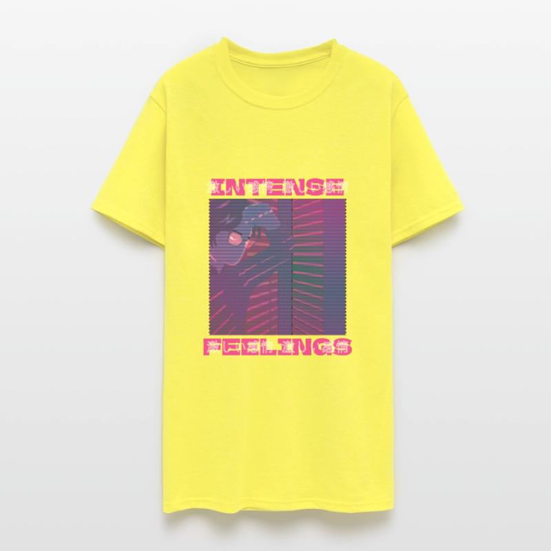 80s Retro Vaporwave Aesthetic Intense Feelings