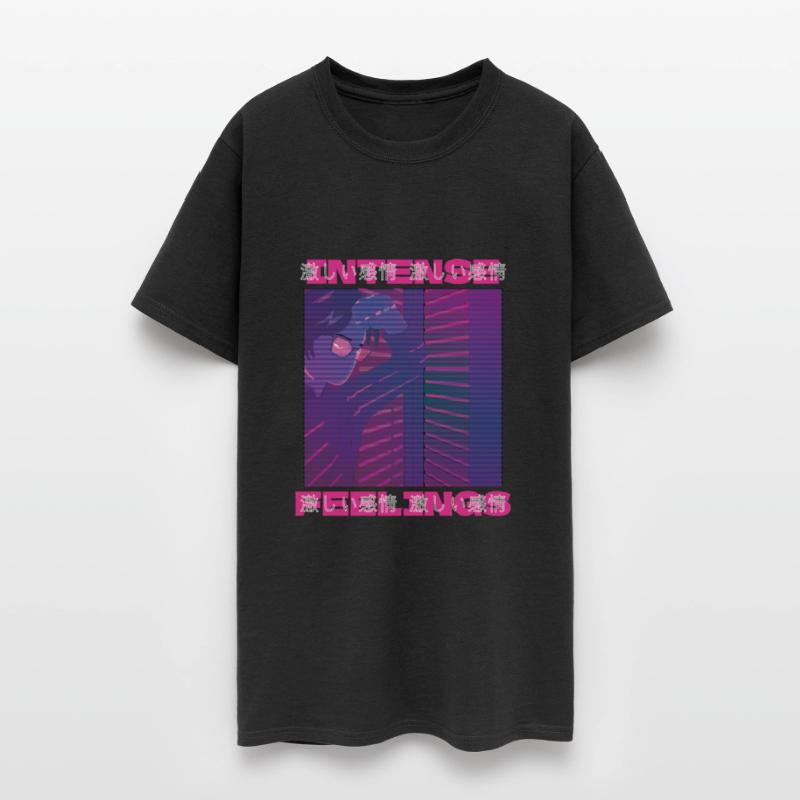 80s Retro Vaporwave Aesthetic Intense Feelings