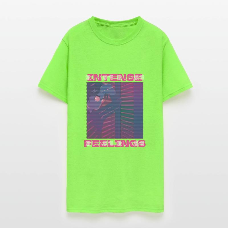 80s Retro Vaporwave Aesthetic Intense Feelings