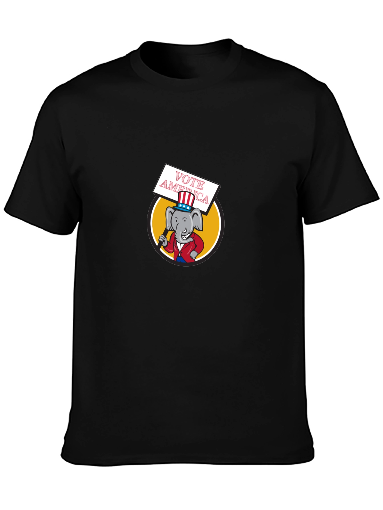 Vote America Elephant Graphic T-Shirt