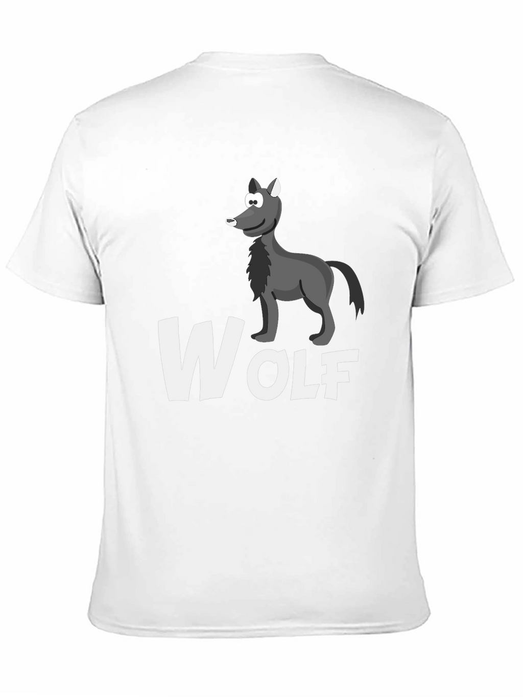 Wolf Graphic T-Shirt - Mens Black Tee