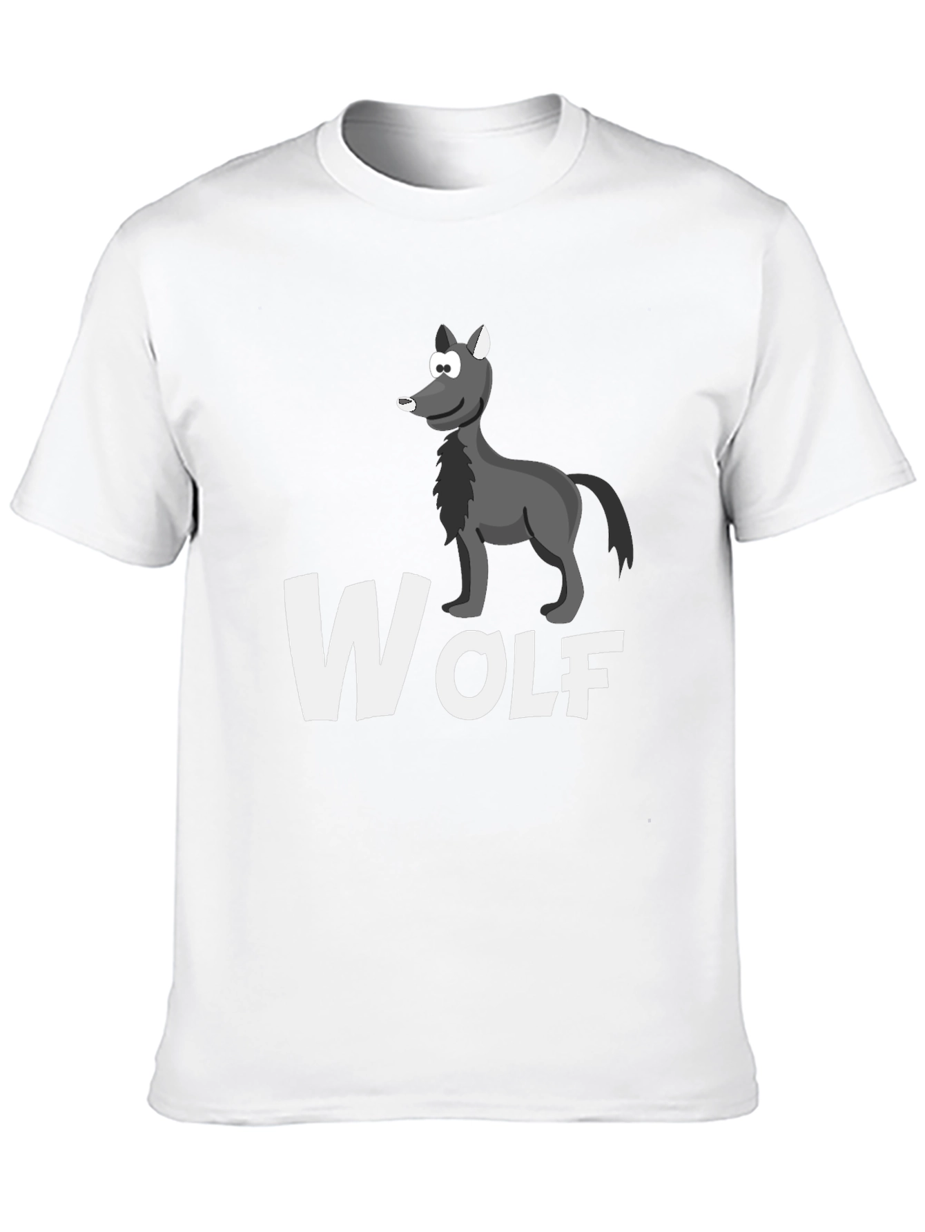 Wolf Graphic T-Shirt - Mens Black Tee
