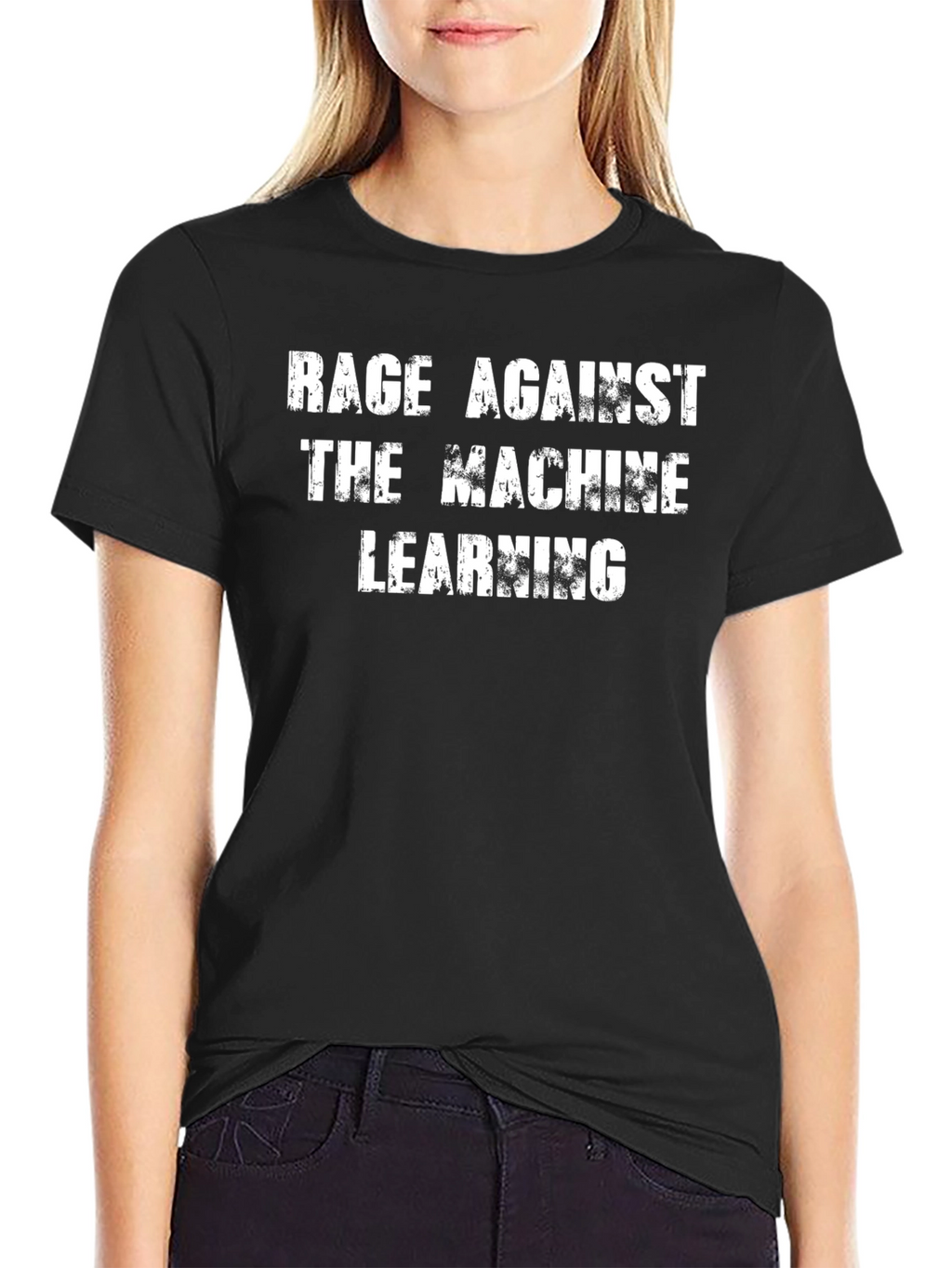 Rage Against the Machine Learning Graphic T-Shirt