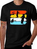Fishing Silhouette T-Shirt - Anglers Dream Tee