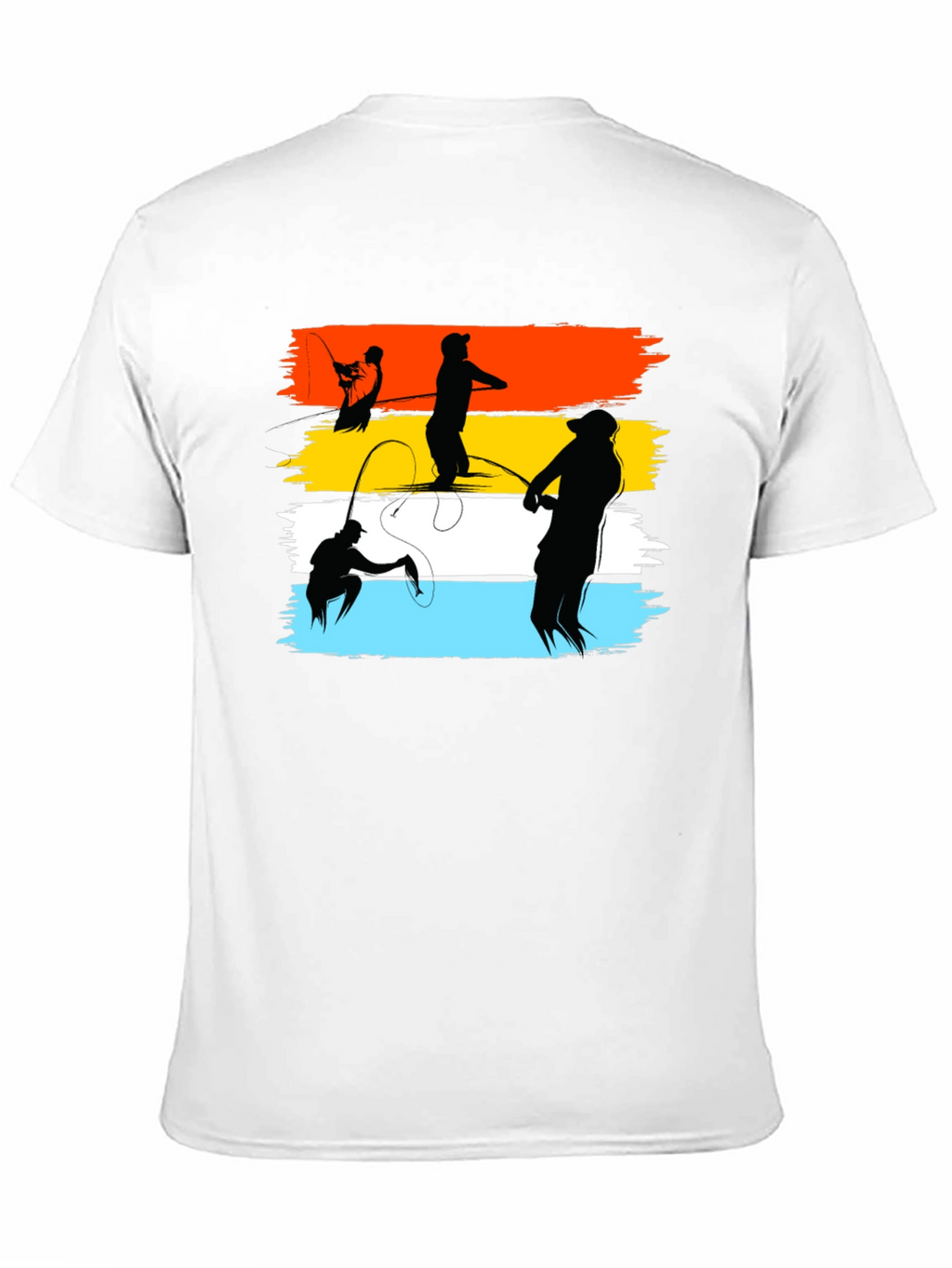 Fishing Silhouette T-Shirt - Anglers Dream Tee
