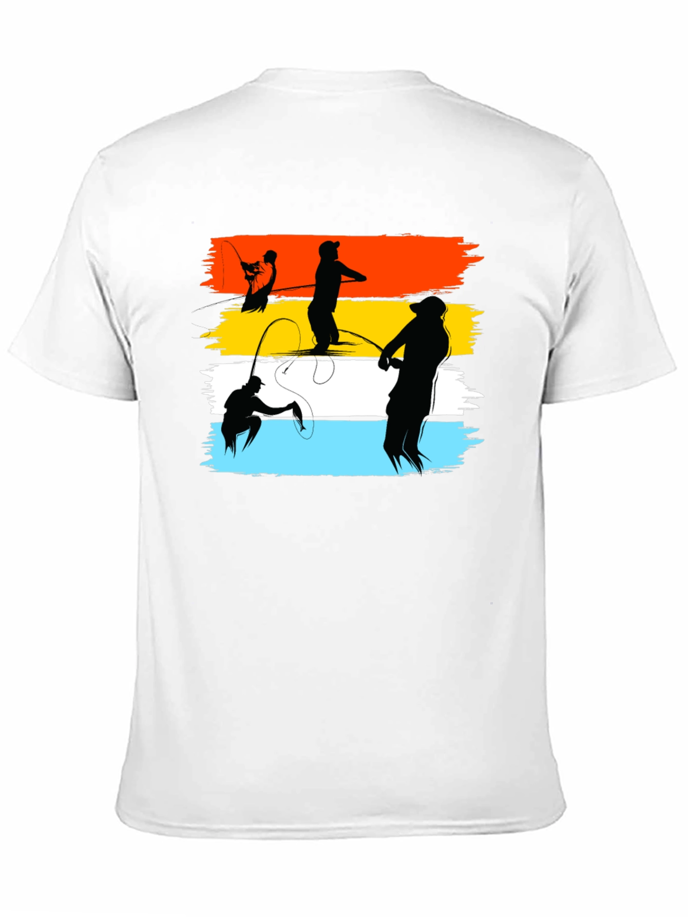 Fishing Silhouette T-Shirt - Anglers Dream Tee