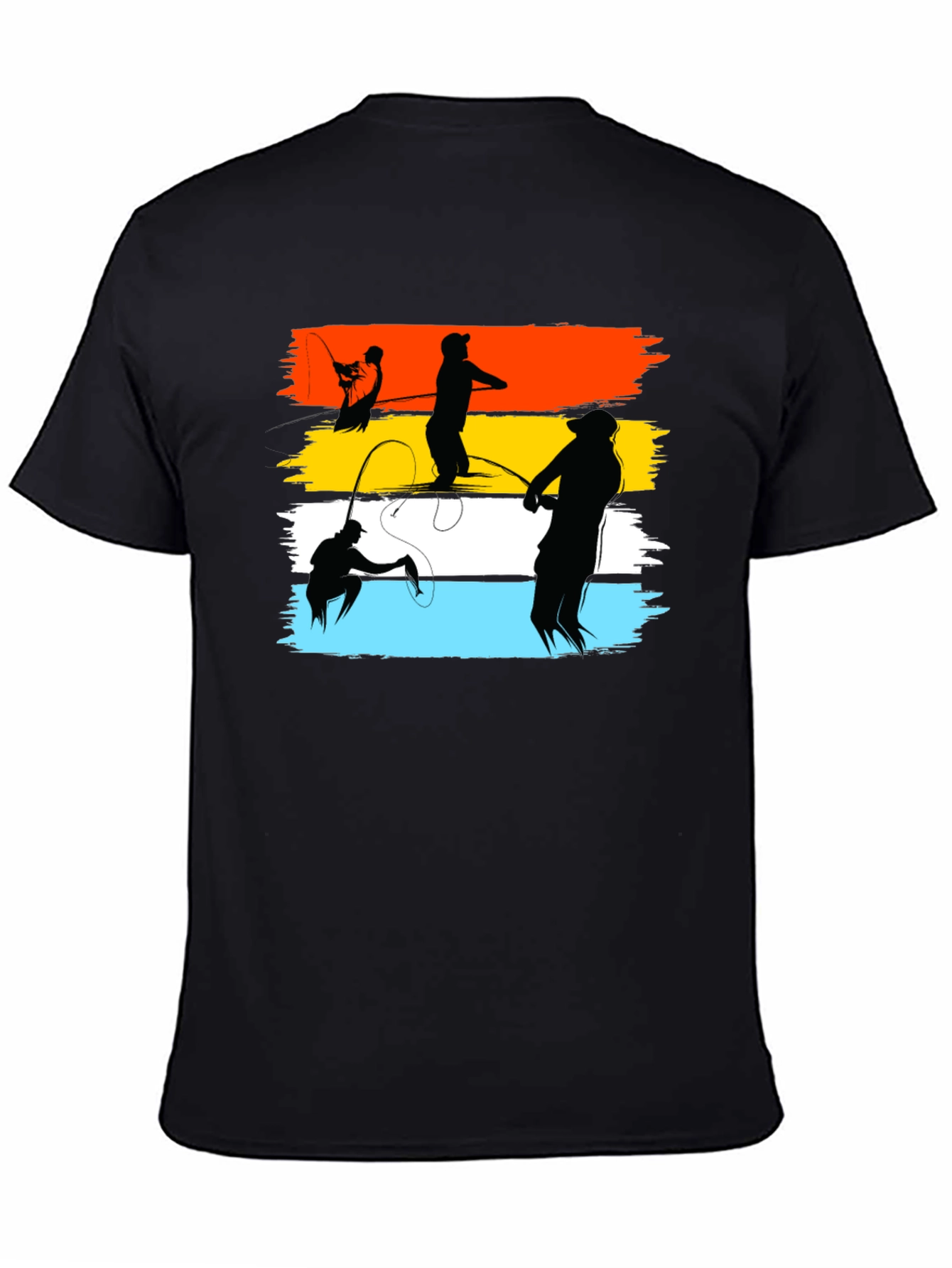 Fishing Silhouette T-Shirt - Anglers Dream Tee