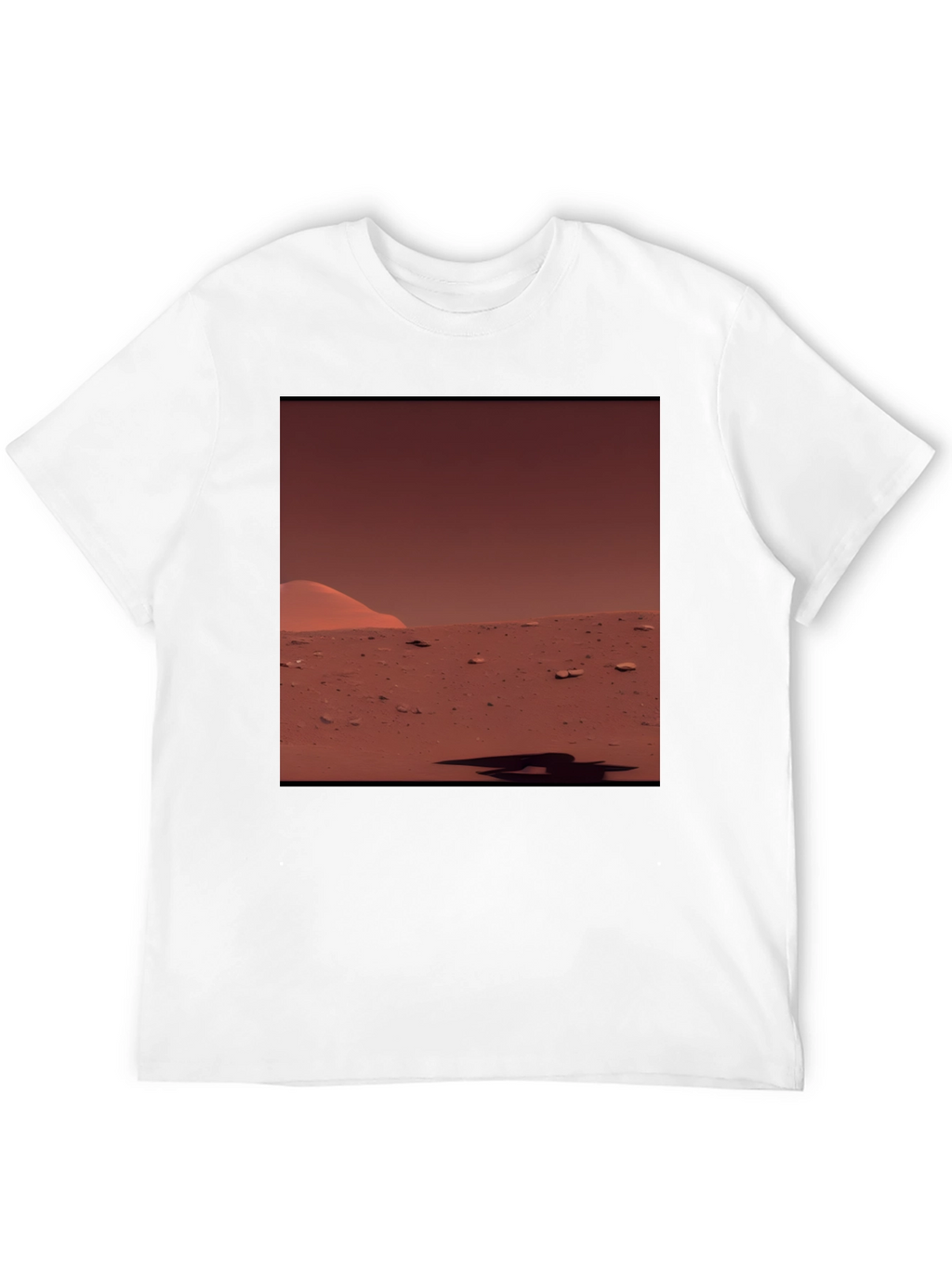 Mars Landscape Graphic T-Shirt