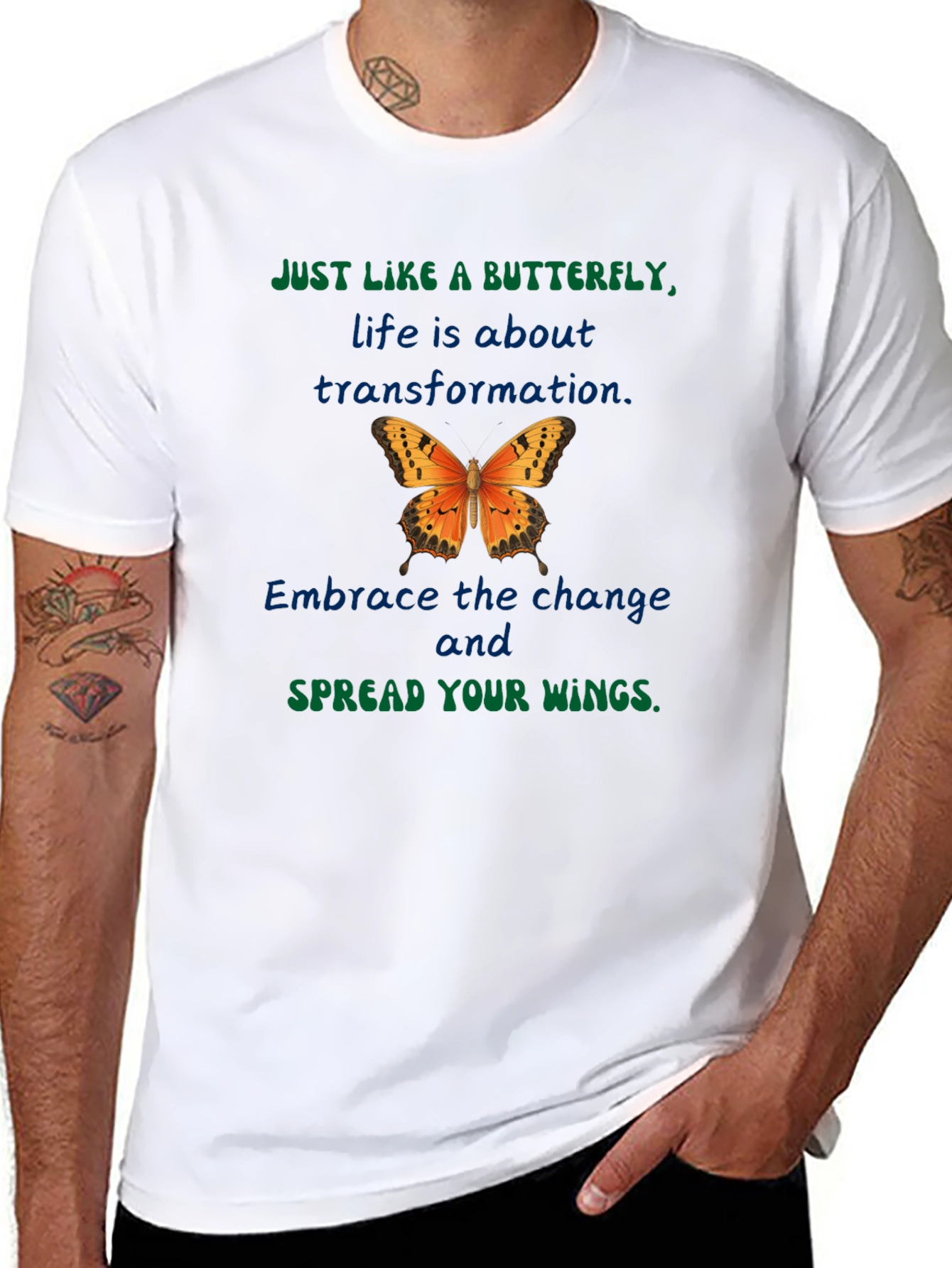 Butterfly Transformation T-Shirt
