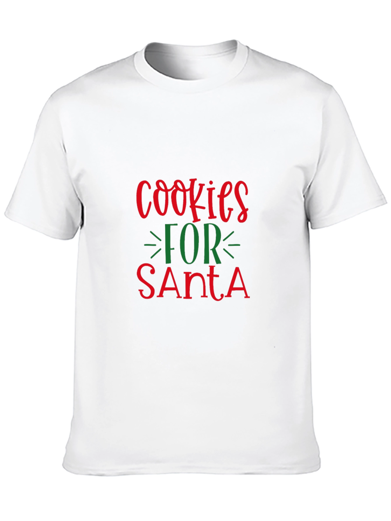 Cookies for Santa Christmas Graphic Tee