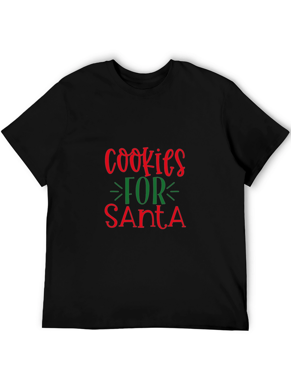 Cookies for Santa Christmas Graphic Tee