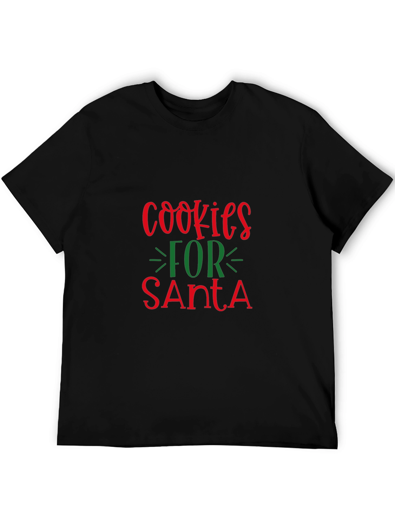 Cookies for Santa Christmas Graphic Tee