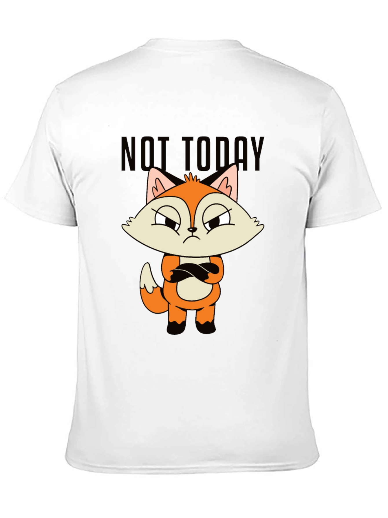 Not Today Fox Graphic Tee - Unisex