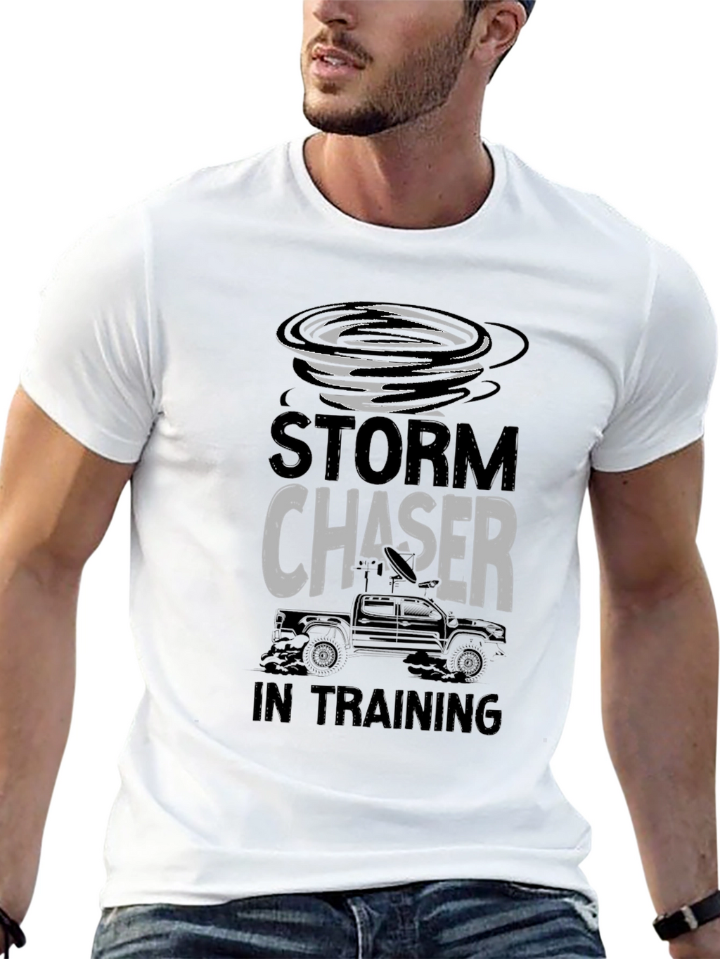 Storm Chaser In Training Graphic Tee