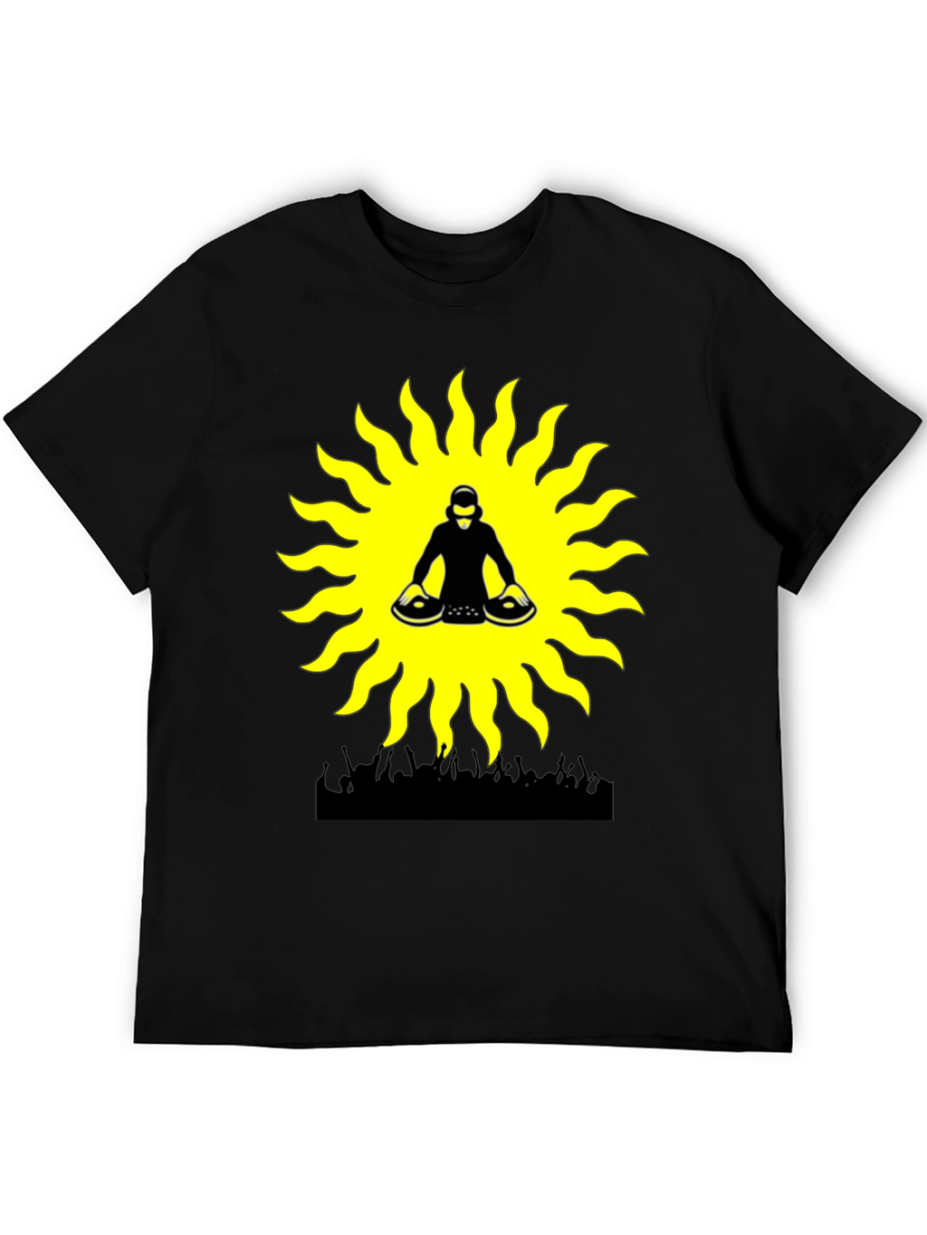 DJ Sun Graphic Tee - Party Vibes