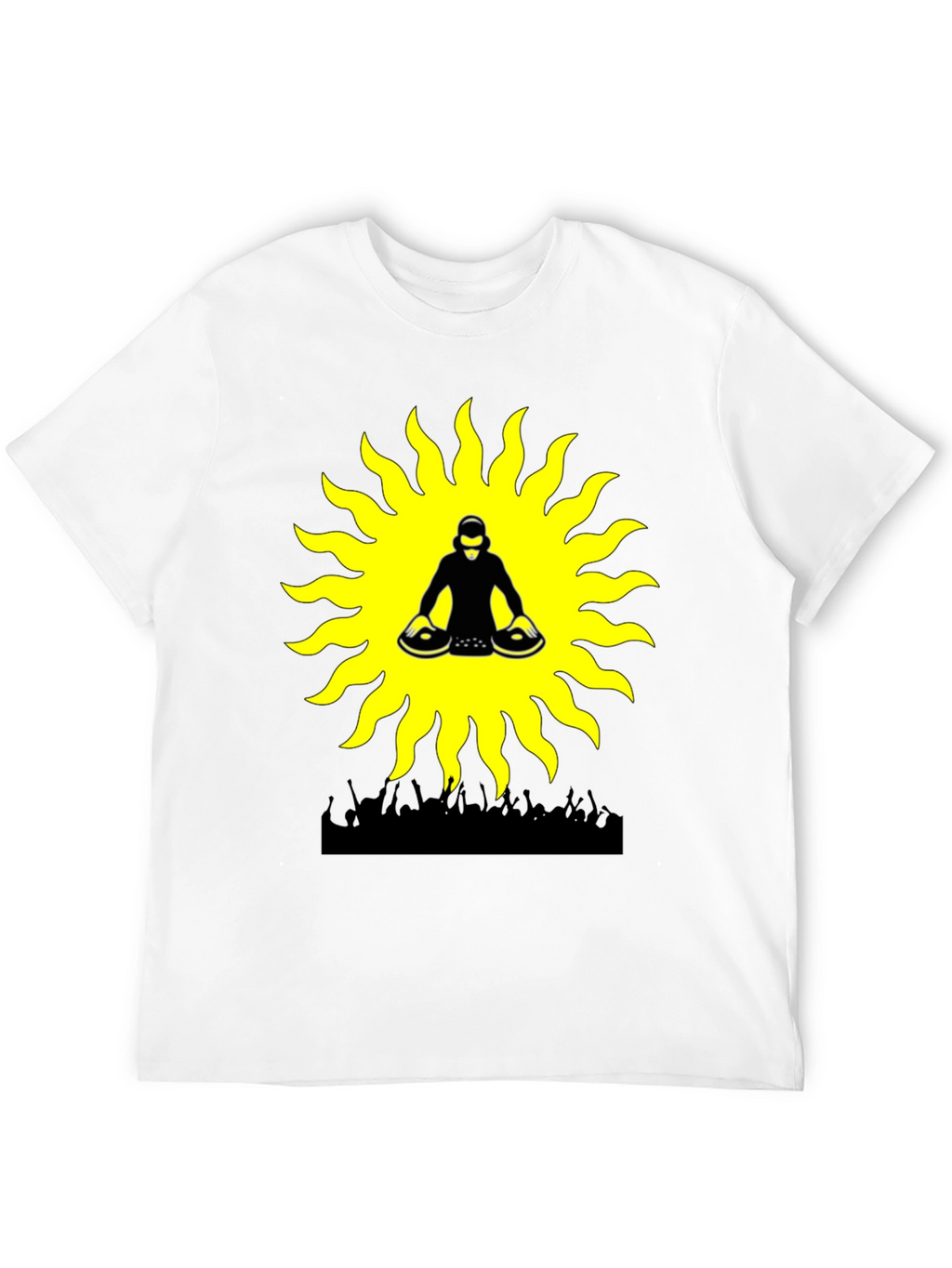 DJ Sun Graphic Tee - Party Vibes